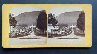 Vermont Stereoview Burr & Burton Seminary Manchester Vt By A F Styles C1870