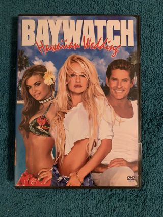 Baywatch - Hawaiian Wedding (dvd,  2003) Rare Oop Like With Insert Tv Series