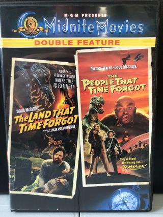 The Land That Time Forgot/the People That Time Forgot (dvd,  2004) - Rare & Oop