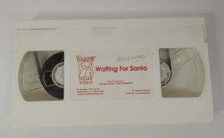 Barney Waiting For Santa (VHS,  1990) RARE Classic Kids TV Show Christmas Special 3