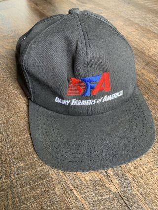 Vtg 90’s Dairy Farmers Of America Hat Farm Snapback Trucker Hat Rare K Products
