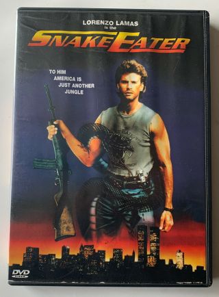 Snake Eater (2000) Dvd - Lorenzo Lamas,  Josie Bell,  Ronnie Hawkins - Rare Oop