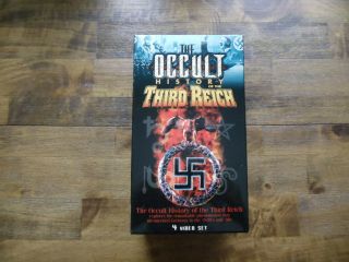 Occult History Of The Third Reich Vhs Box Set Cult Conspiracy Rare Adolf Hitler