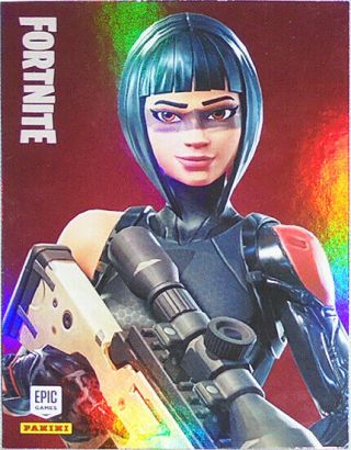- Rare - 2019 - Shadow Ops - Fortnite Holo Panini Epic Non - Sports Video Game Card