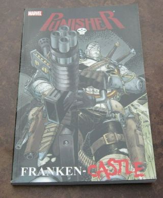 Punisher Franken - Castle Complete Marvel Deluxe Tpb Gn Vf/nm Dark Reign Rare