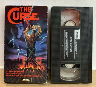 The Curse Vhs Video Treasures Releae 80 