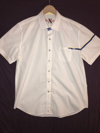 Robert Graham X Tailored Short Sleeve Button Down Shirt Men 
