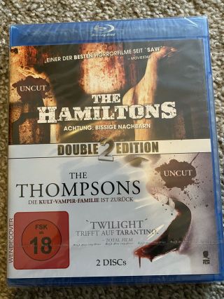 The Thompsons/the Hamiltons (blu - Ray) Like Region B Rare Double Feature
