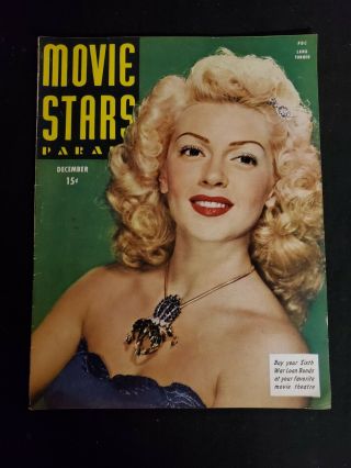 Movie Stars Parade Rare Lana Turner 1944