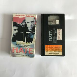 Hate Vhs Ak La Haine Us Release [1996] Rare