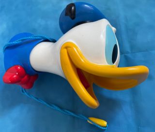 Rare Vintage Donald Duck Large Toy Kazoo Quack Figure Tokyo Disneyland