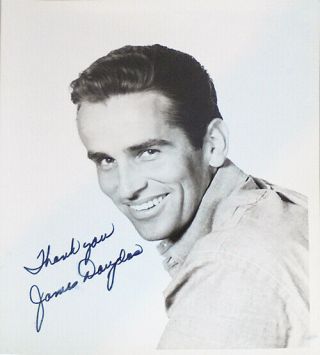Rare - James Douglas - Vintage Peyton Place Tv Signed/autograph 8x10 Photo