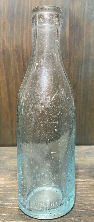Rare Ice Blue Ala Cola Soda Bottle Birmingham Alabama Kola
