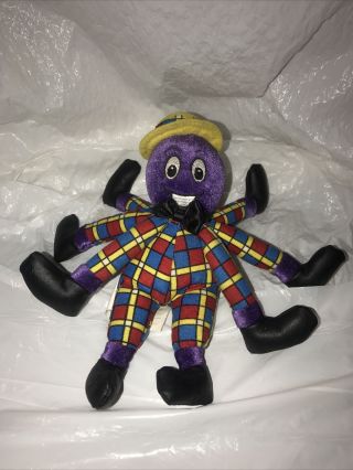 Henry The Octopus Plush Stuffed Animal Toy The Wiggles Spin Master 2003 Rare 8”