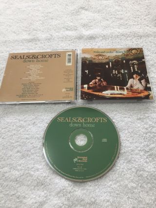 Down Home By Seals & Crofts Cd Wounded Bird Records Oop Rare One Way Htf
