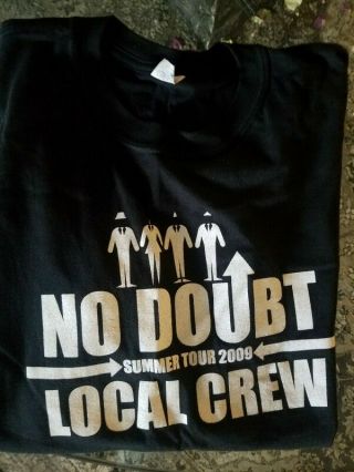 No Doubt Crew Shirt Rare Mens Xl And Backstage Pass
