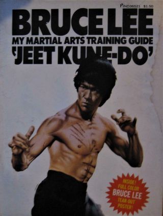 Rare 1974 Bruce Lee My Martial Arts Training Guide Jeet Kune Do Karate Kung Fu