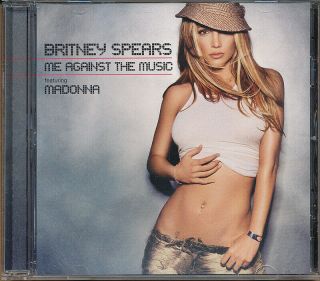Britney Spears Feat.  Madonna Me Against The Music Rare Promo Cd Single W/ Mixes
