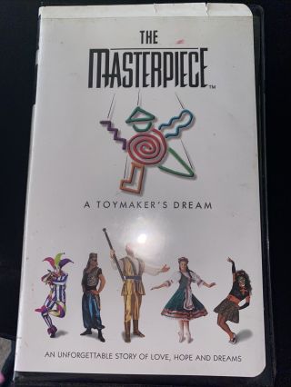 The Masterpiece A Toymakers Dream Vhs 1995 Clamshell Michael Demus Rare -