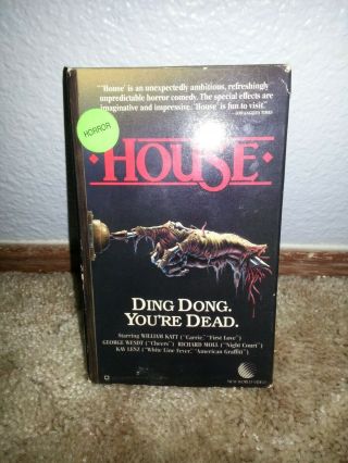 Beta Movie Cassette " House " Horror Rare