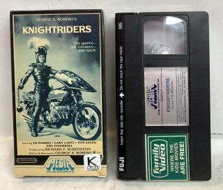 Knightriders Vhs 80 