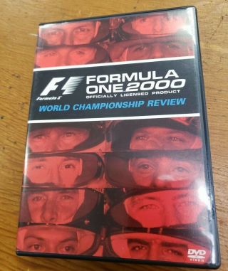 Rare Formula One 2000 World Championship Review Dvd 255 Mins Official F1