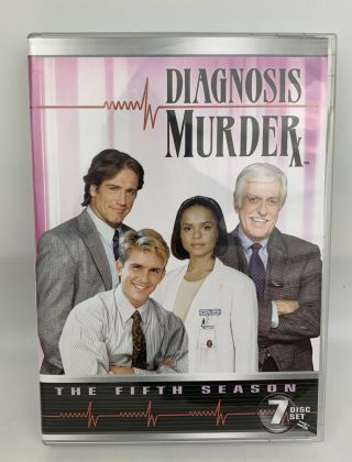 Diagnosis Murder: Season 5 (dvd,  2016,  7 - Disc Set) Rare Oop Region 1