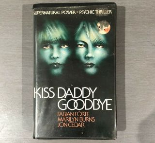 Kiss Daddy Goodbye Revenge Of The Zombie Clamshell Rare Horror W