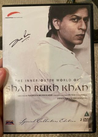 The Inner/outer World Of Shah Rukh Khan (2005) Dvd Rare/oop