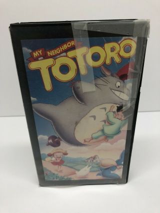 Rare My Neighbor Totoro Vhs (fox Version) 1994 Anime Ghibli Miyazaki