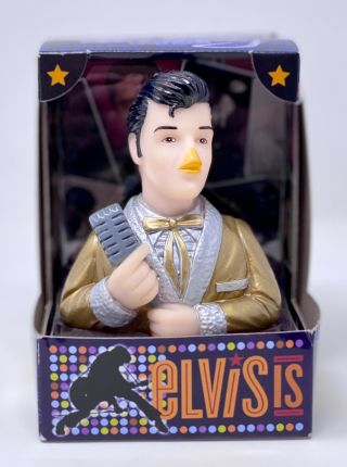 Celebriducks Elvis Presley Celebrity Rubber Duck Item 81069.  Rare
