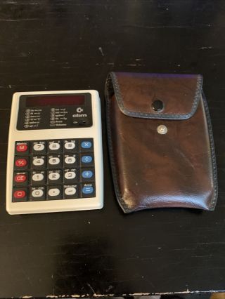 Vintage Rare 1970’s Cbm Arithmetic Calculator Minuteman 3m Metric W/case No Plug