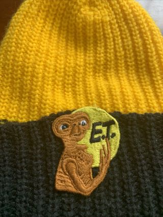 Rare Vintage E.  T.  Extra Terrestrial Winter Stocking Cap Sock hat 1982 Phone Home 2