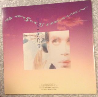 Prince I Wish U Heaven / Scarlet Pussy 1988 Rare Promo 12 " Single W Gold Stamp