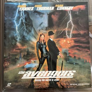 The Avengers Ld Laserdisc Late Release Ac3 Ws Ultra Rare Nm