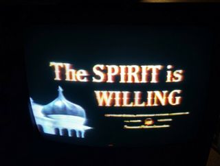 Rare Prerecorded Tv Horror Vhs Strangler Vs.  Strangler & The Spirit Is Willing