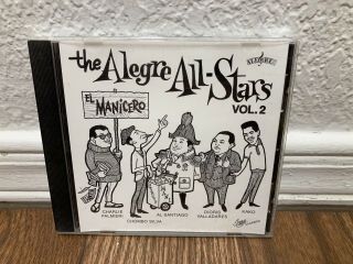 Alegre All - Stars Vol.  2 Latin Salsa Fania 1996 Cd Rare