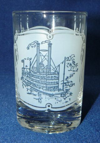 Royal China Currier And Ives Juice Glass - Rare Sample