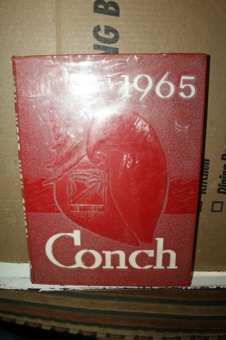 1965 Key West High School Conch Yearbook Annual Florida Fla Fl Coca Cola Ad Rare