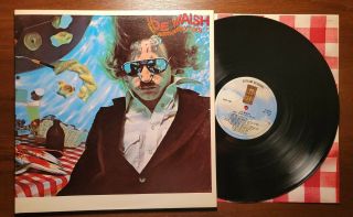 Joe Walsh But Seriously Folks Vinyl Lp 1978 Press Rare Label Error