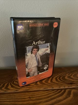 Arthur 1981 Betamax Warner Video Beta - Dudley Moore Liza Minnelli Rare (not Vhs