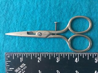 Rare Vintage Cutco 4.  5 " Buttonhole Scissors Forged Steel Usa Shears