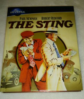 The Sting (blu - Ray,  Dvd) Universal Collector 