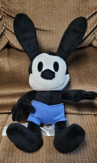 Disney Store Rare 10 " Oswald The Lucky Rabbit - Plush Stuffed Toy Doll