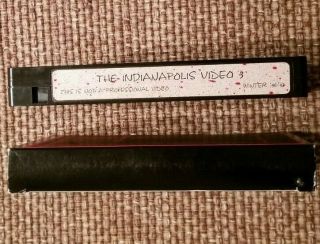 The Indianapolis Video 3 Skateboard VHS 1996 - 1997 Extremely Rare 2