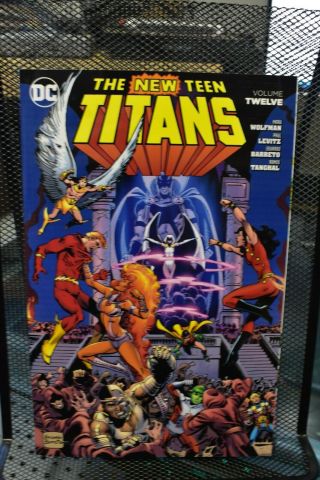 The Teen Titans By Wolfman & Perez Volume 12 Dc Deluxe Tpb Rare