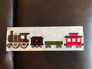 Vintage Rare Mrs.  Grossman’s Train Sticker Sheet 2