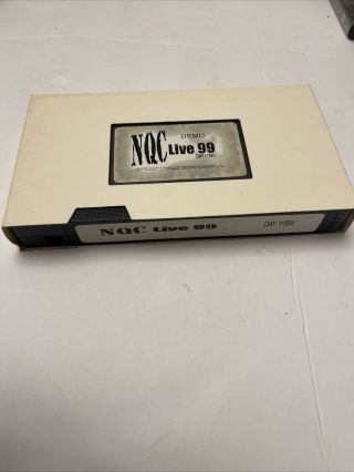 Nqc Live 99 National Quartlet Convention 1999 Vhs Videotape Demo Rare Htf