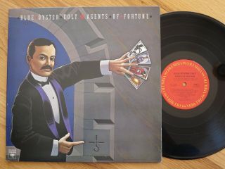 Rare Vintage Vinyl - Blue Oyster Cult - Agents Of Fortune - Columbia Pc 34164 - Nm