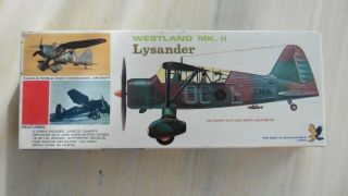 Rare Hawk 1/48 Westland Lysander Reconnaissance Aircraft Complete 563 - 100